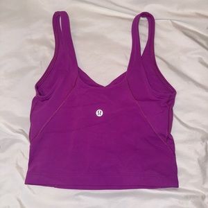 Lululemon Purple Align Tank Size 2